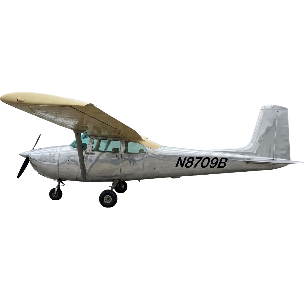 Cessna 172 Skyhawk trainer aircraft available at KGPH Kansas City