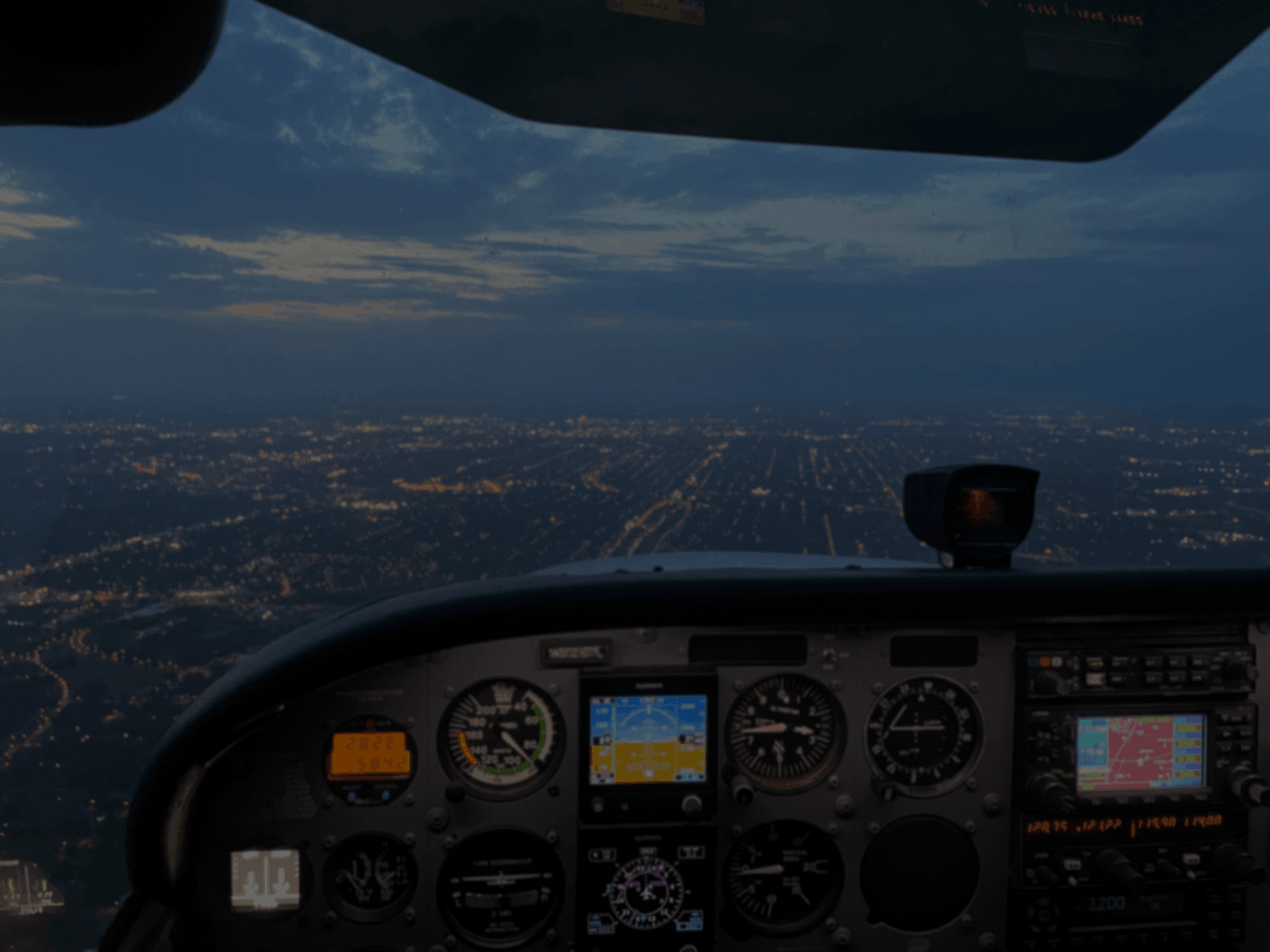 Cessna aircraft parked on airport apron at Flying Gnome Flight School in Kansas City (KGPH)